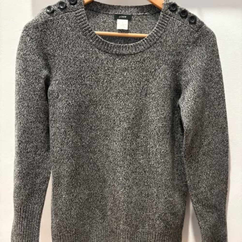 JCrew Alexie crewneck 100% Merino wool